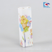schöne Blume Lipgloss Boxen Verpackung ohne Etikett